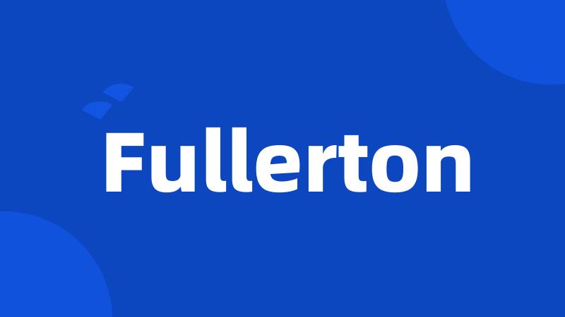 Fullerton