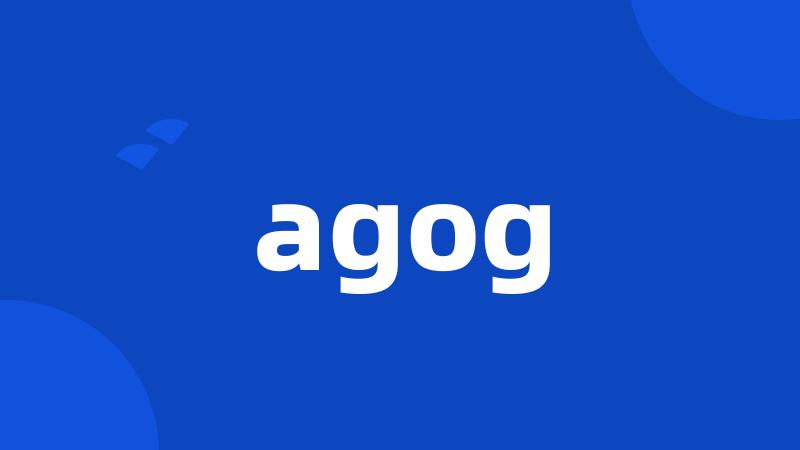 agog