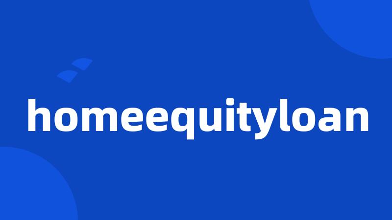 homeequityloan