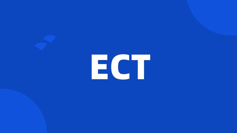 ECT