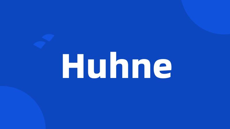 Huhne