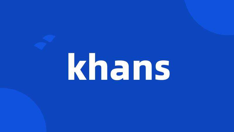 khans