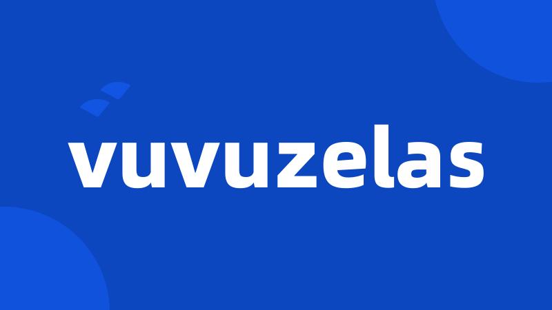 vuvuzelas