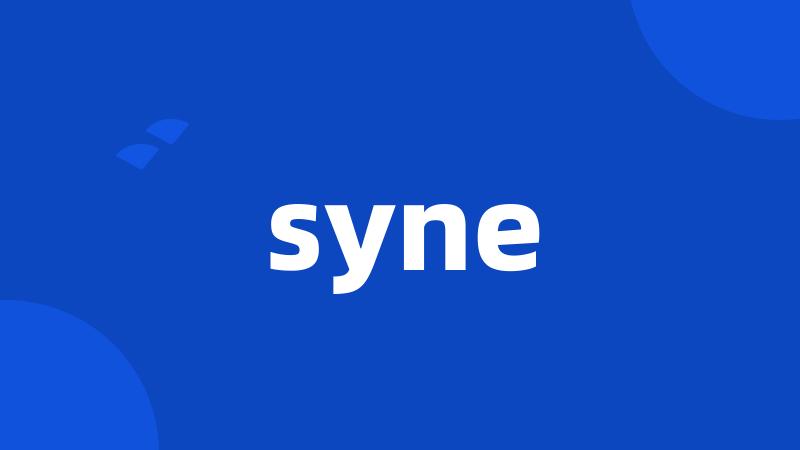 syne