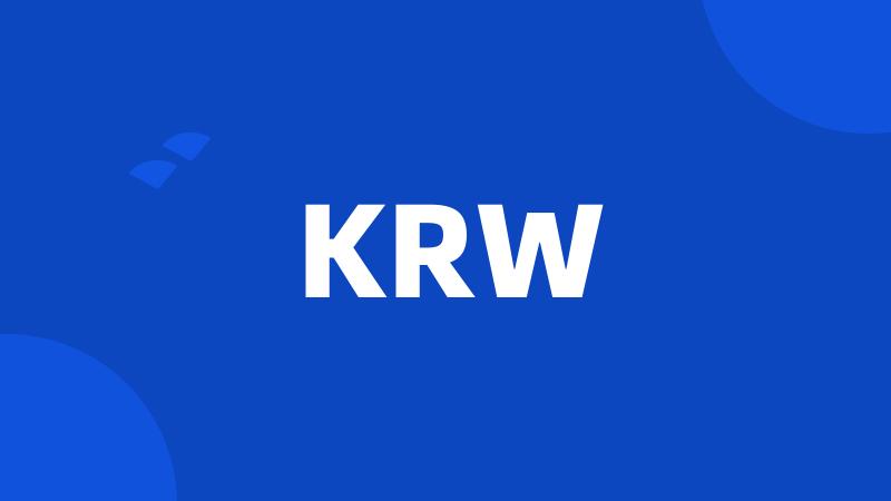 KRW