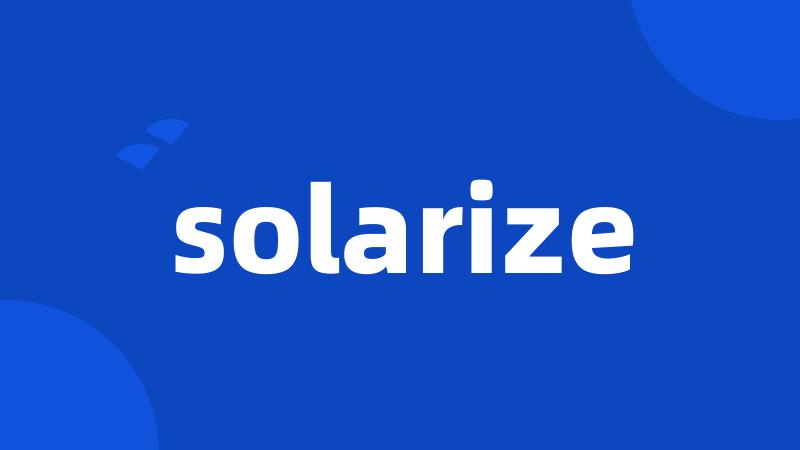 solarize