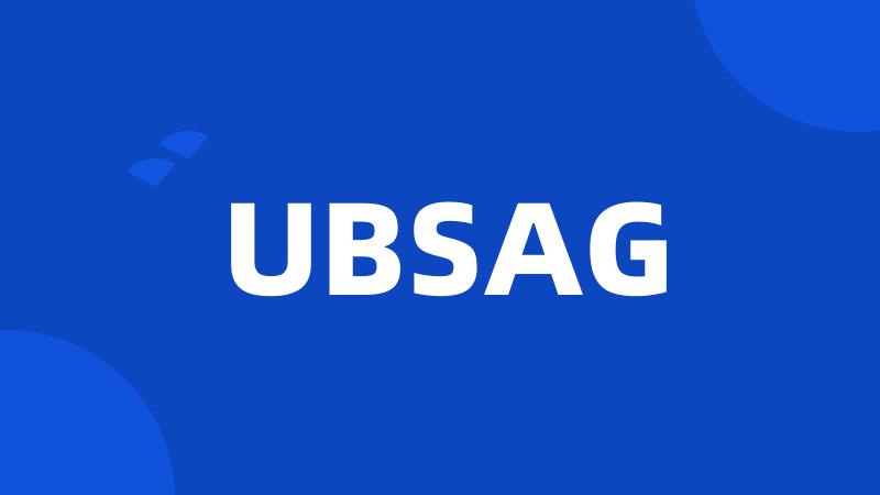 UBSAG