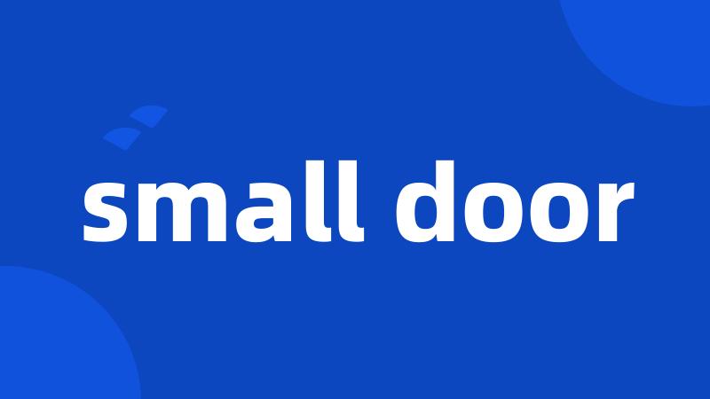 small door