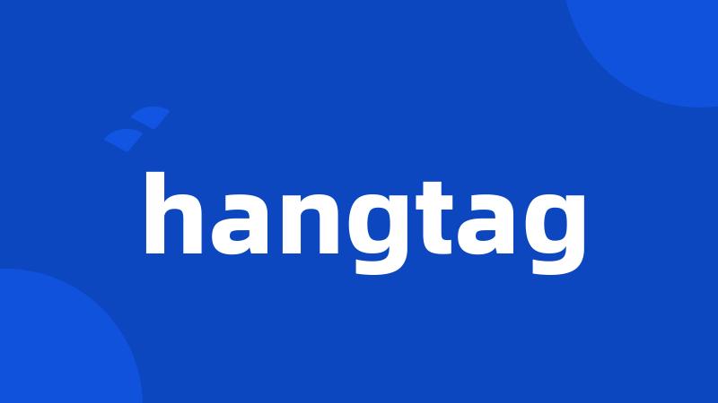 hangtag