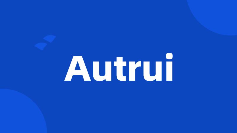 Autrui