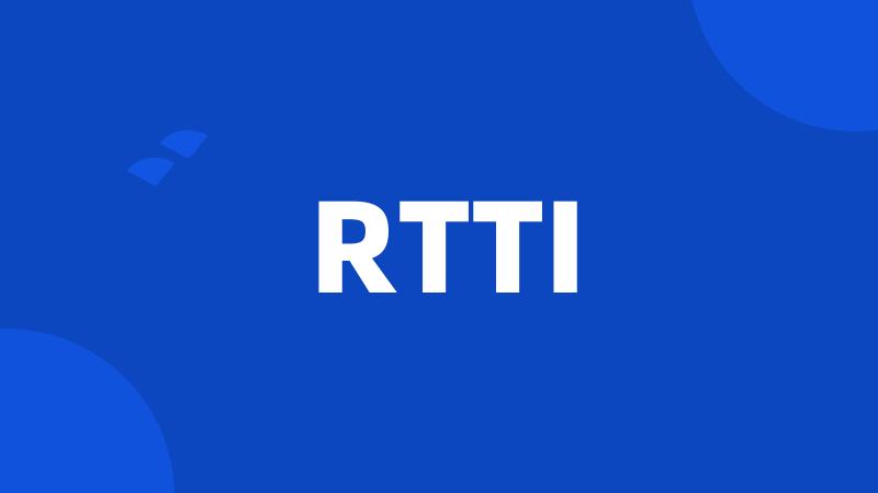 RTTI