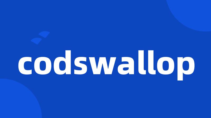 codswallop