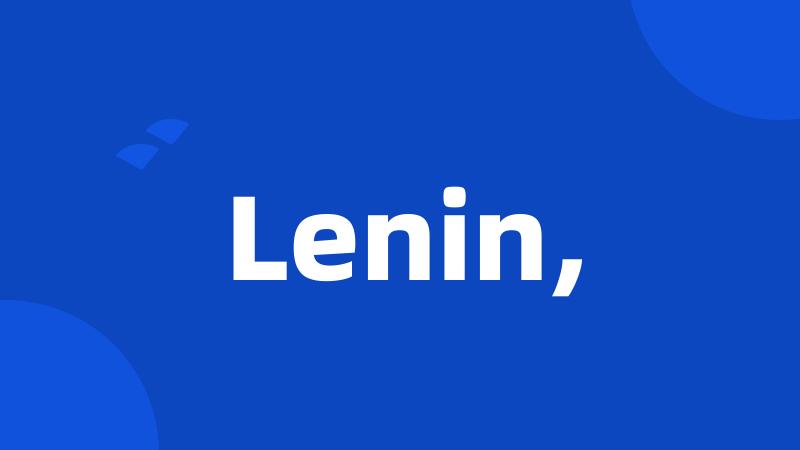 Lenin,