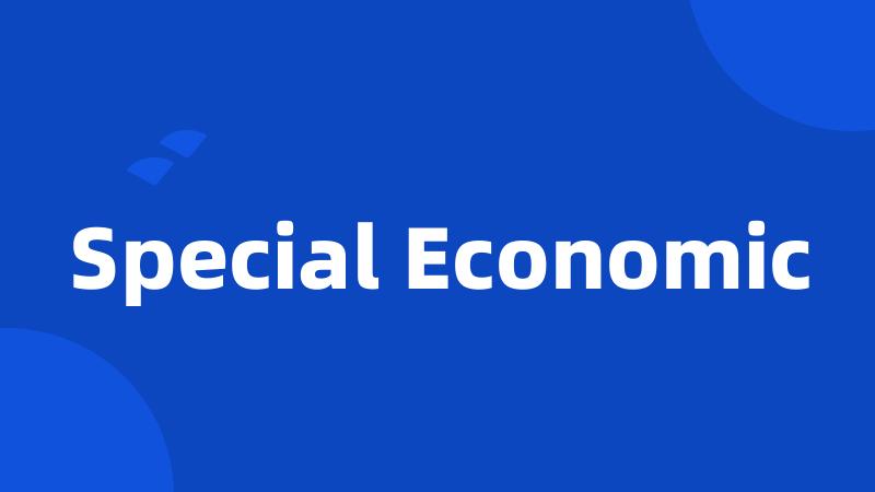 Special Economic