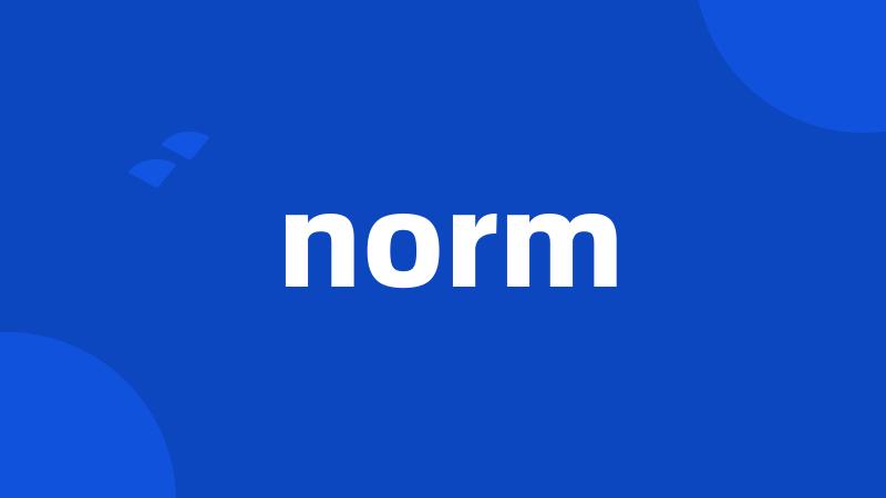 norm