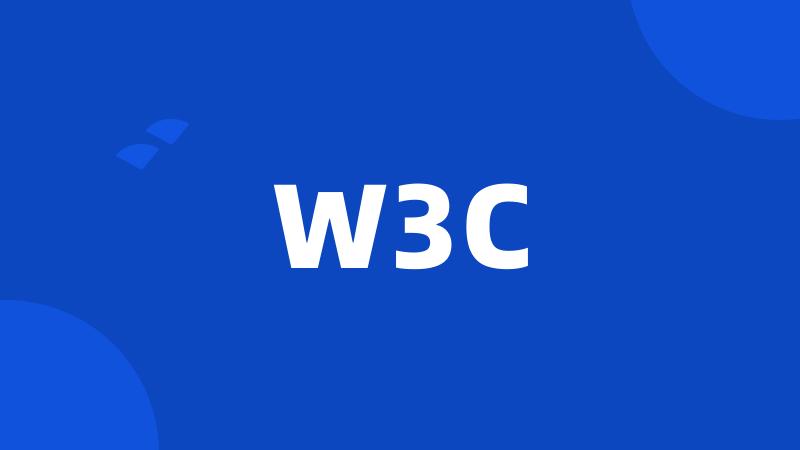 W3C