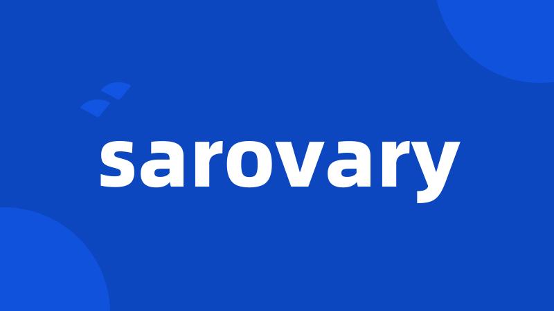 sarovary