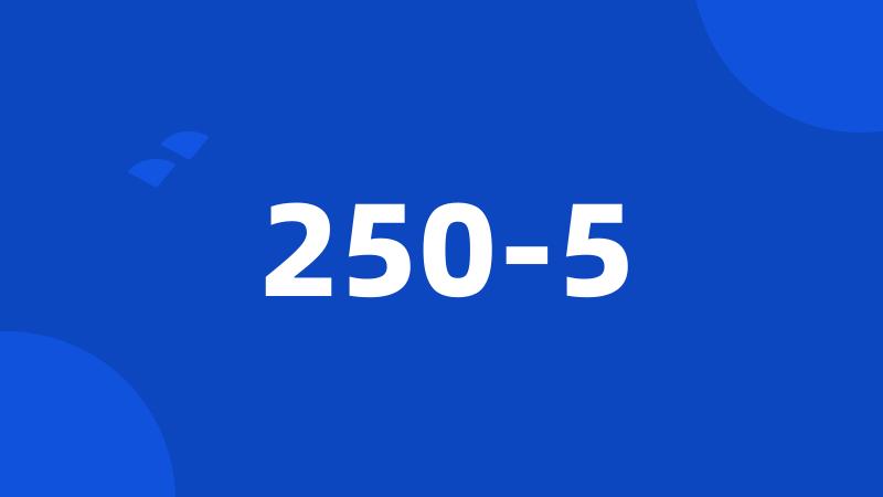 250-5