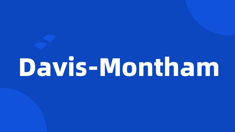 Davis-Montham