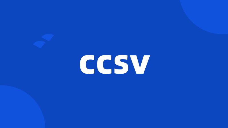 ccsv