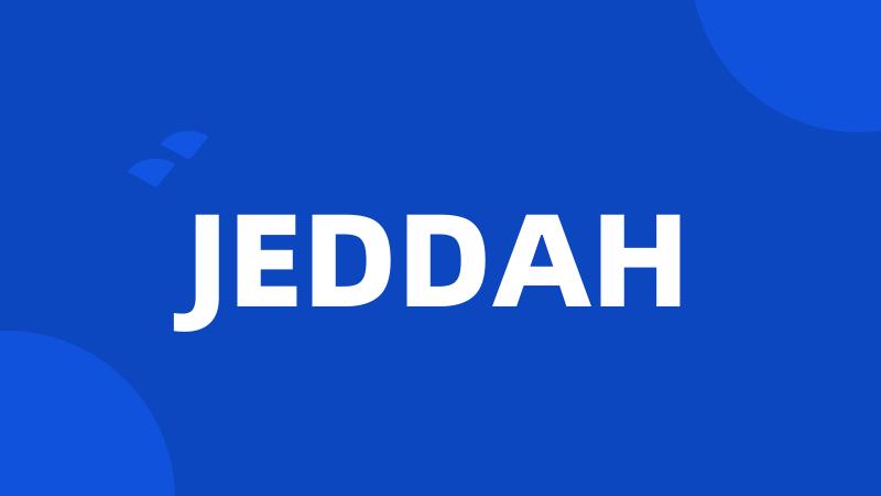 JEDDAH