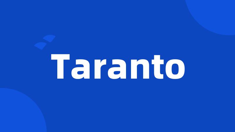 Taranto