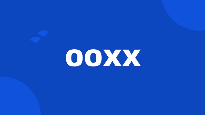 ooxx