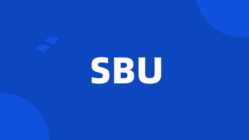 SBU