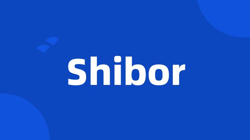 Shibor