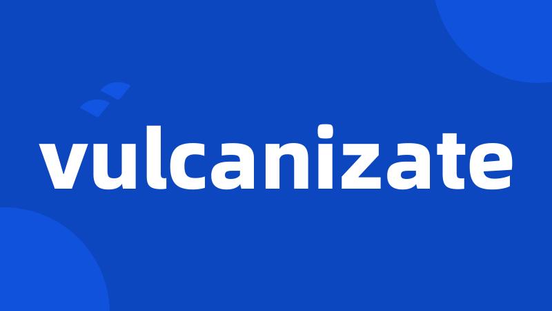 vulcanizate