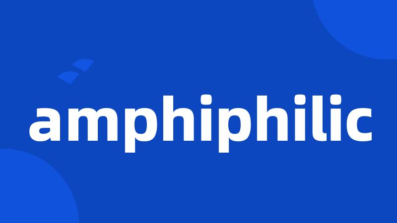 amphiphilic