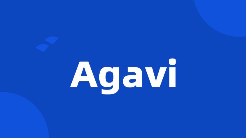 Agavi