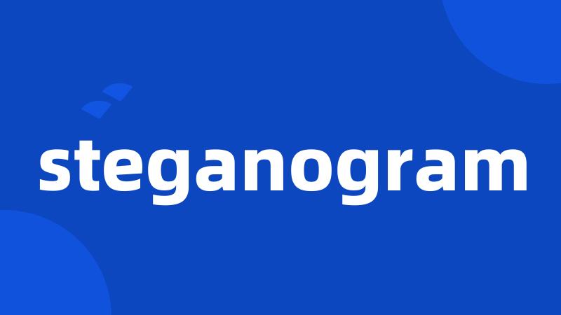 steganogram