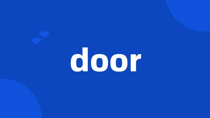 door