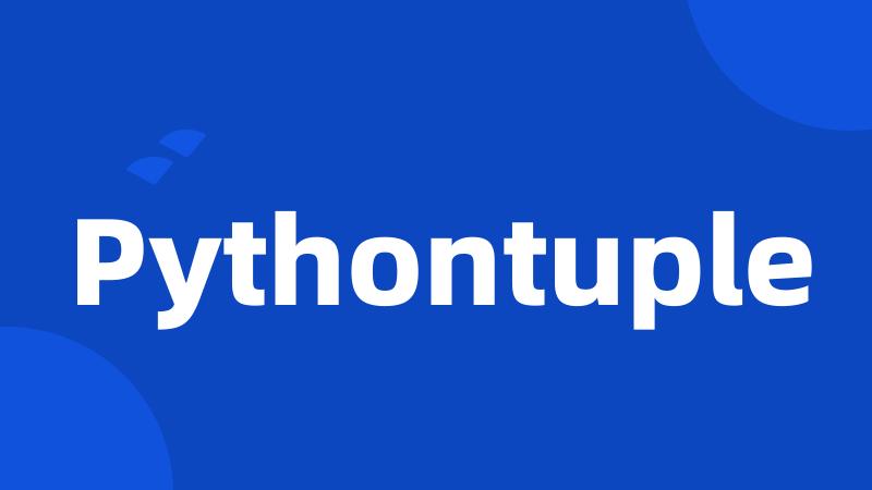 Pythontuple