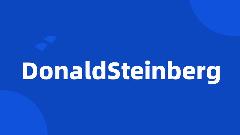 DonaldSteinberg