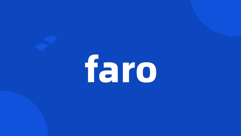 faro