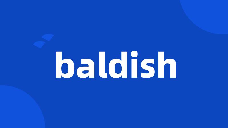 baldish