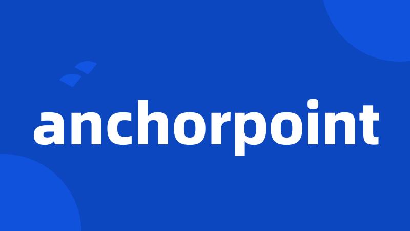 anchorpoint