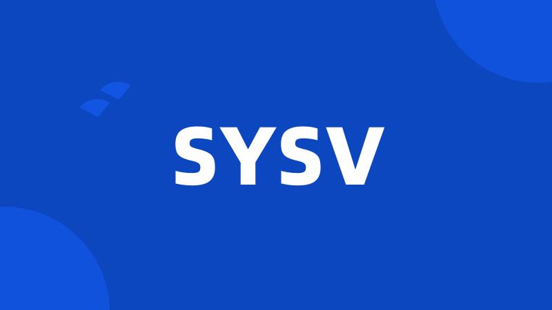 SYSV