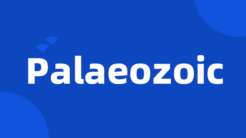 Palaeozoic