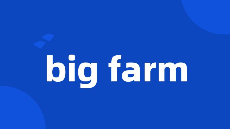 big farm