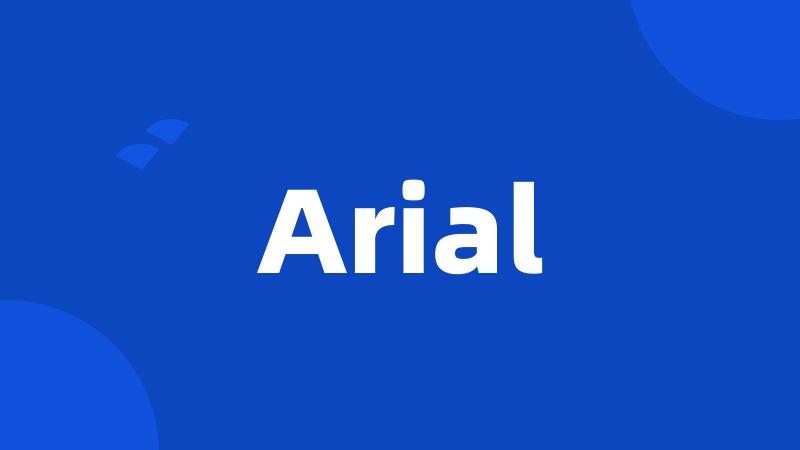 Arial