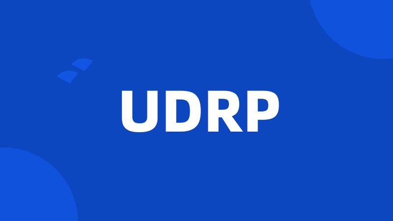 UDRP