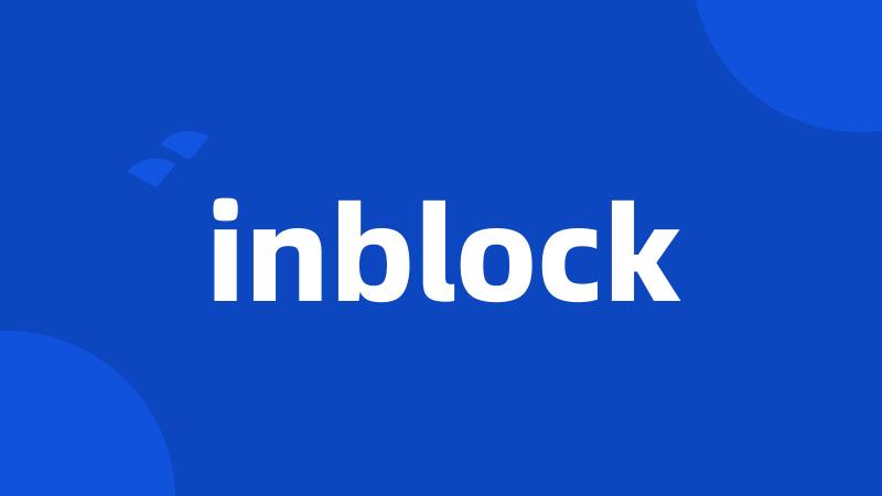 inblock