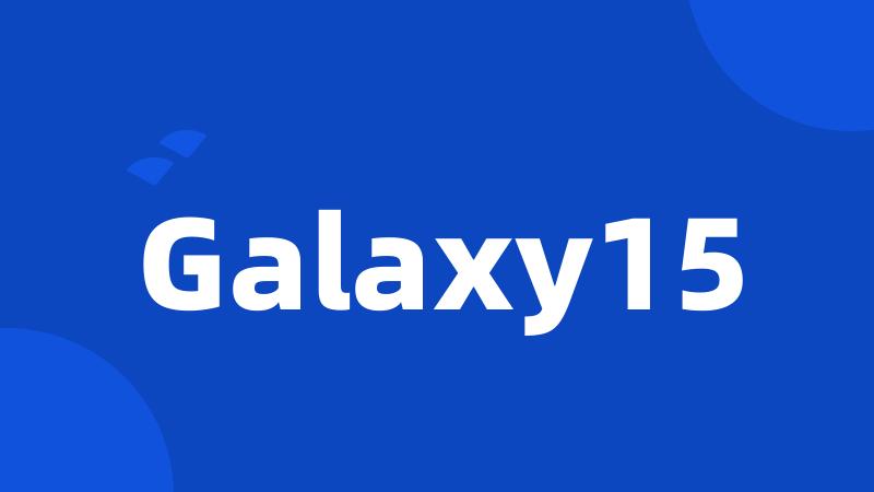 Galaxy15