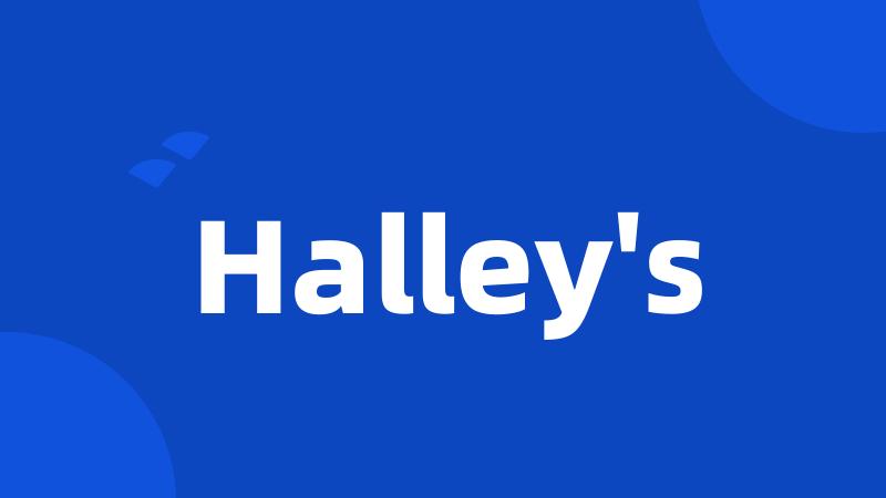 Halley's