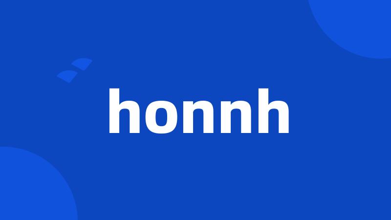 honnh