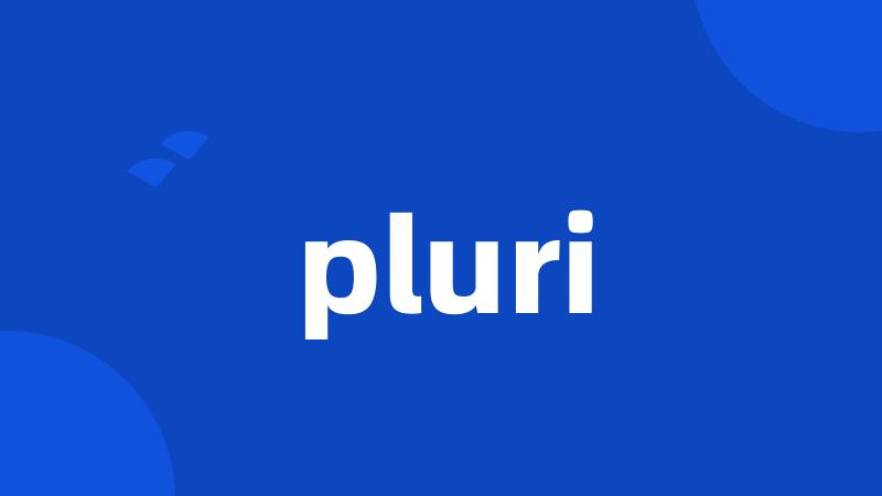 pluri