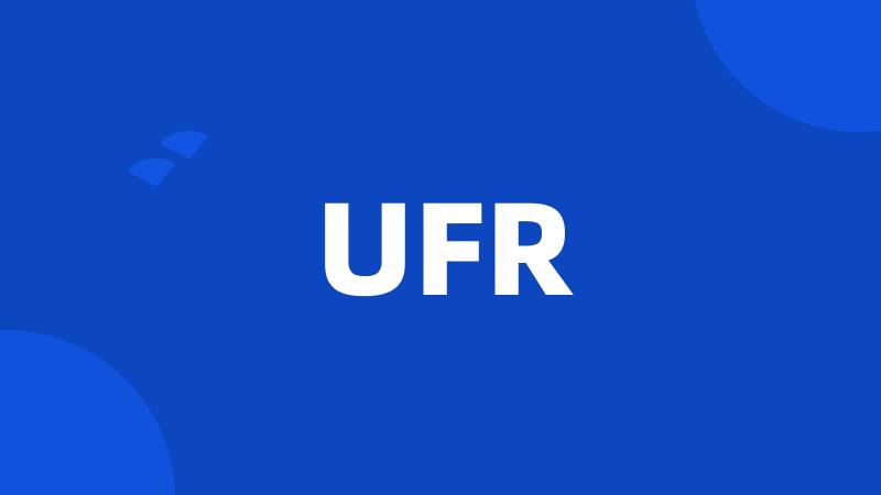 UFR